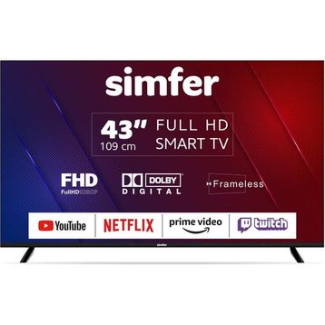 Simfer 43SFSA4B 43 inç 109 Ekran Full HD Android LED TV