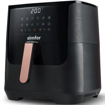 Simfer SK 6704 Air Fry Smart Siyah 8 lt Dijital Fritöz