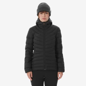 Simond MT500 Siyah -10 Derece Kapüşonlu Kuş Tüyü Şişme Kadın Outdoor Mont