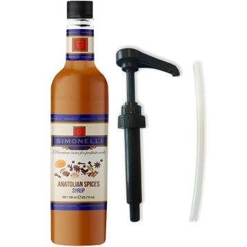 Simonelli 70 cl Anatolian Spice Kahve Şurubu + Pompa