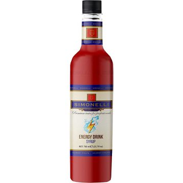 Simonelli 70 ml Enerji İçeceği Aromalı Kahve Şurubu + Pompa