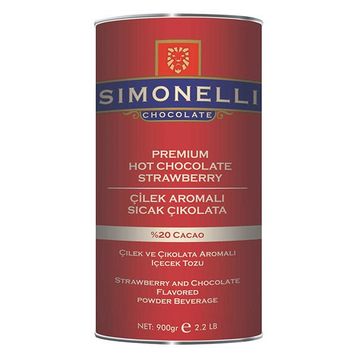 Simonelli 900 gr Çilekli Sıcak Çikolata