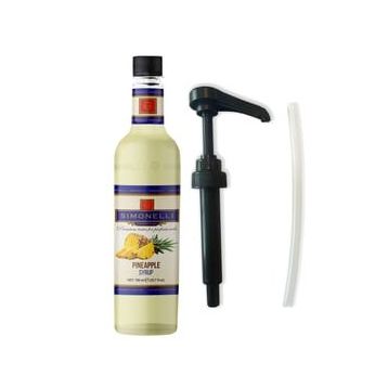 Simonelli Kahve ve Kokteyl Şurubu Ananas Aromalı 70 cl + Pompa