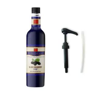 Simonelli Karadut Aromalı 70 cl Kahve Şurubu + Pompa