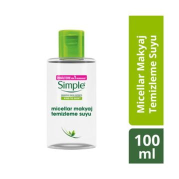 Simple 100 ml Micellar Makyaj Temizleme Suyu