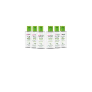 Simple 6x100 ml Micellar Makyaj Temizleme Suyu