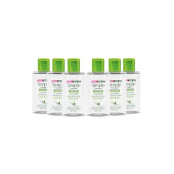 Simple 6x100 ml Micellar Makyaj Temizleme Suyu