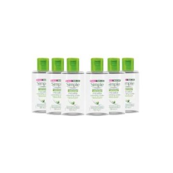 Simple 6x100 ml Micellar Makyaj Temizleme Suyu