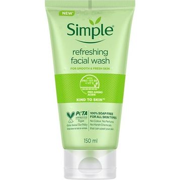 Simple Ferahlatıcı B5+E Vitaminli 150 ml Yüz Temizleme Jeli