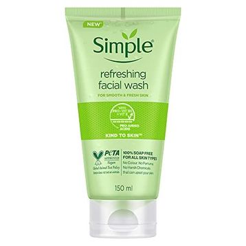 Simple Ferahlatıcı B5+E Vitaminli 150 ml Yüz Temizleme Jeli