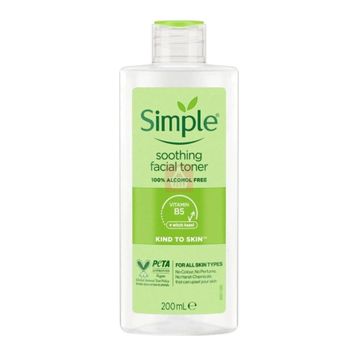 Simple Kind to Skin Yatıştırıcı 200 ml Yüz Tonik