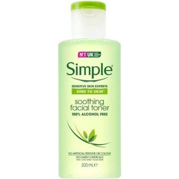 Simple Kind to Skin Yatıştırıcı 200 ml Yüz Tonik