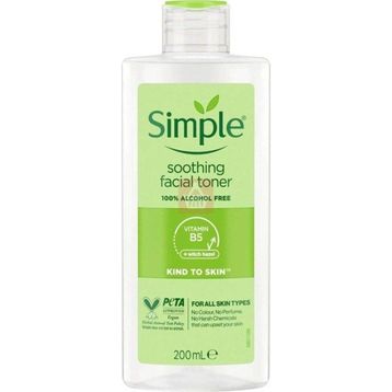 Simple Kind to Skin Yatıştırıcı 200 ml Yüz Tonik