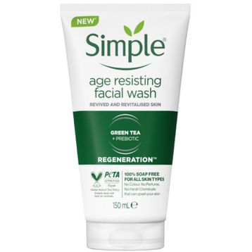 Simple Regeneration Yaşlanma Karşıtı 150 ml Yüz Yıkama Jeli