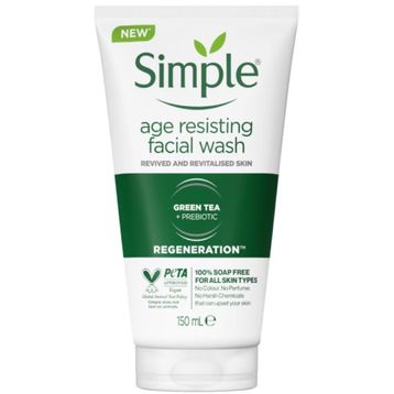 Simple Regeneration Yaşlanma Karşıtı 150 ml Yüz Yıkama Jeli