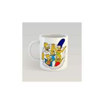Simpsons Ailesi Baskılı Kupa Bardak