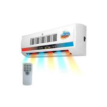 Simtech KM-1717-HCY Duvar Tipi Fanlı Seramik Isıtıcı Vantilatör