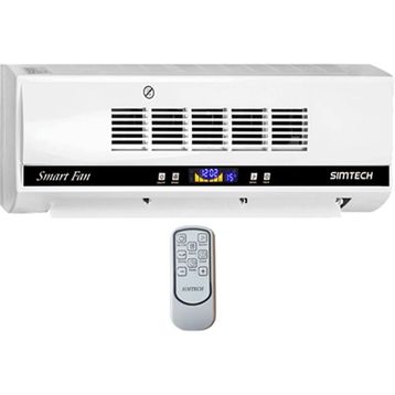 Simtech KM 1718 Duvar Tipi Beyaz Vantilatör