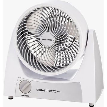 Simtech KM-1724 Masaüstü Vantilatör - Beyaz