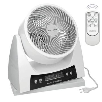 Simtech KM-1725 Dijital Masaüstü Vantilatör