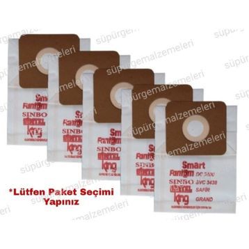 Simtel Safir 5 Adet Toz Torbası