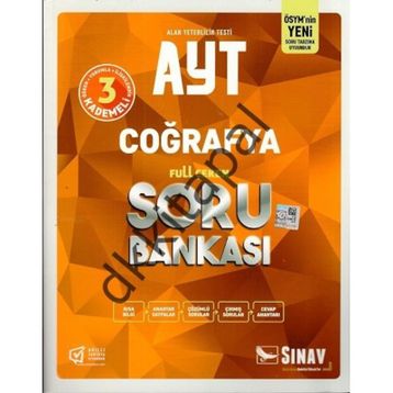 Sınav AYT Coğrafya Full Çeken Soru Bankası