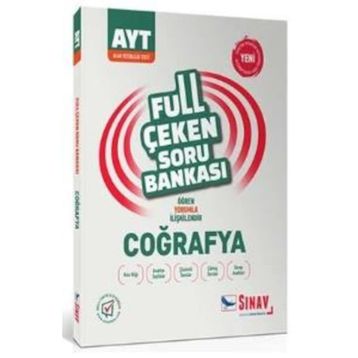 Sınav AYT Coğrafya Full Çeken Soru Bankası