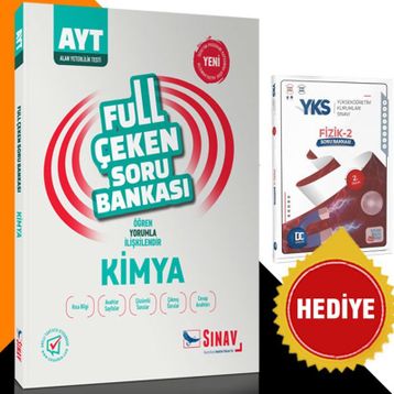 Sınav Yayınları AYT Kimya Full Çeken Soru Bankası