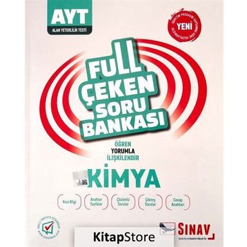 Sınav Yayınları AYT Kimya Full Çeken Soru Bankası