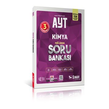 Sınav Yayınları AYT Kimya Full Çeken Soru Bankası