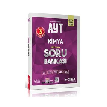 Sınav Yayınları AYT Kimya Full Çeken Soru Bankası