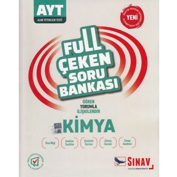 Sınav Yayınları AYT Kimya Full Çeken Soru Bankası