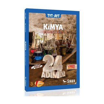 Sınav Yayınları TYT AYT Kimya 24 Adımda Özel Konu Anlatımlı Soru Bankası