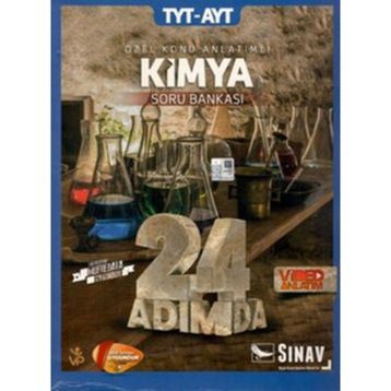 Sınav Yayınları TYT AYT Kimya 24 Adımda Özel Konu Anlatımlı Soru Bankası