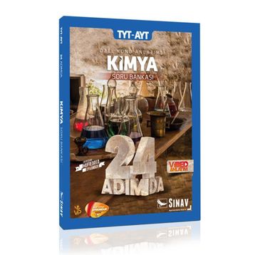 Sınav Yayınları TYT AYT Kimya 24 Adımda Özel Konu Anlatımlı Soru Bankası