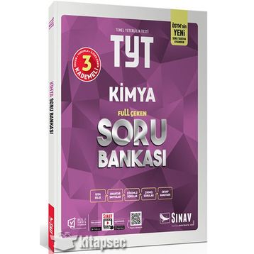Sınav Yayınları TYT Kimya Full Çeken Soru Bankası