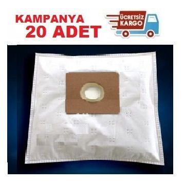 Sinbo 1400 20 Adet Süpürge torbası