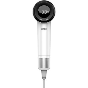 Sinbo SHD-1756 Bldc 800W Dijital Ekran Anti-Statik Başlıklı Beyaz Saç Kurutma Makinesi
