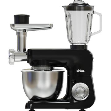 Sinbo SMX-2775 Siyah Çok Amaçlı Hamur Kıyma Blender Makinesi