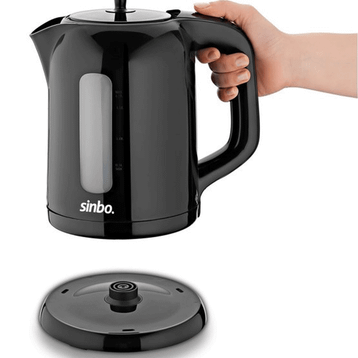 Sinbo STM-5840 Siyah Cam Demlikli Çay Makinesi