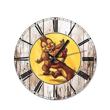 Sincap Chip ve Dale Baskılı Duvar Saati