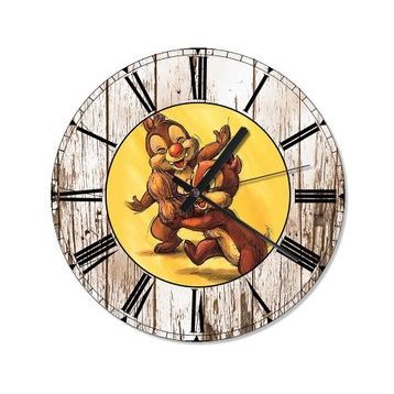 Sincap Chip ve Dale Baskılı Duvar Saati