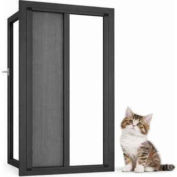 Sineklikstore Akordiyon 70x140 cm Alüminyum Pencere Kedi Sinekliği