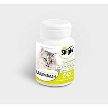 Single Plus 150 Tablet Kedi Multivitamin