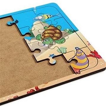 Sino 9954 Ahşap 24 Parça Puzzle