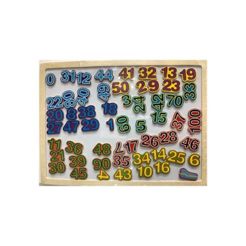 Sino C-802 Ahşap Manyetik Rakamlar Puzzle