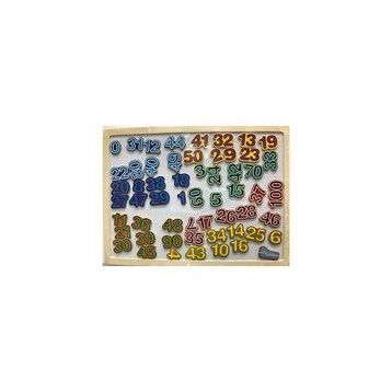 Sino C-802 Ahşap Manyetik Rakamlar Puzzle