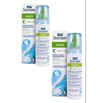 Sinomarin Adults 2x125 ml Yetişkinler için Hipertonik Deniz Suyu