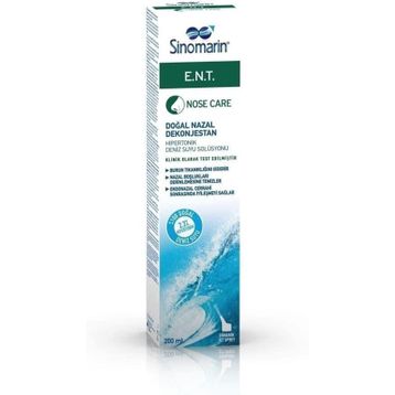 Sinomarin E.N.T. 200 ml Deniz Suyu Burun Spreyi