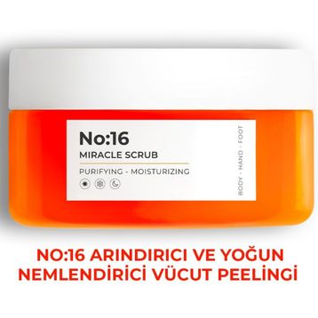 Sinoz 300 ml Body Scrub Mıracle No 16 Vücut Peelingi